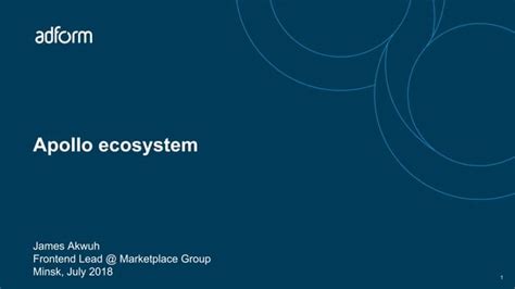 Apollo Ecosystem 